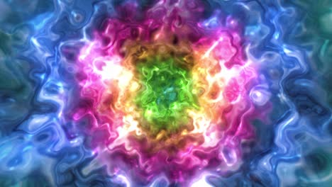 rainbow color of dreamy visual portal, great for illustrating dream sequence or magical doorway