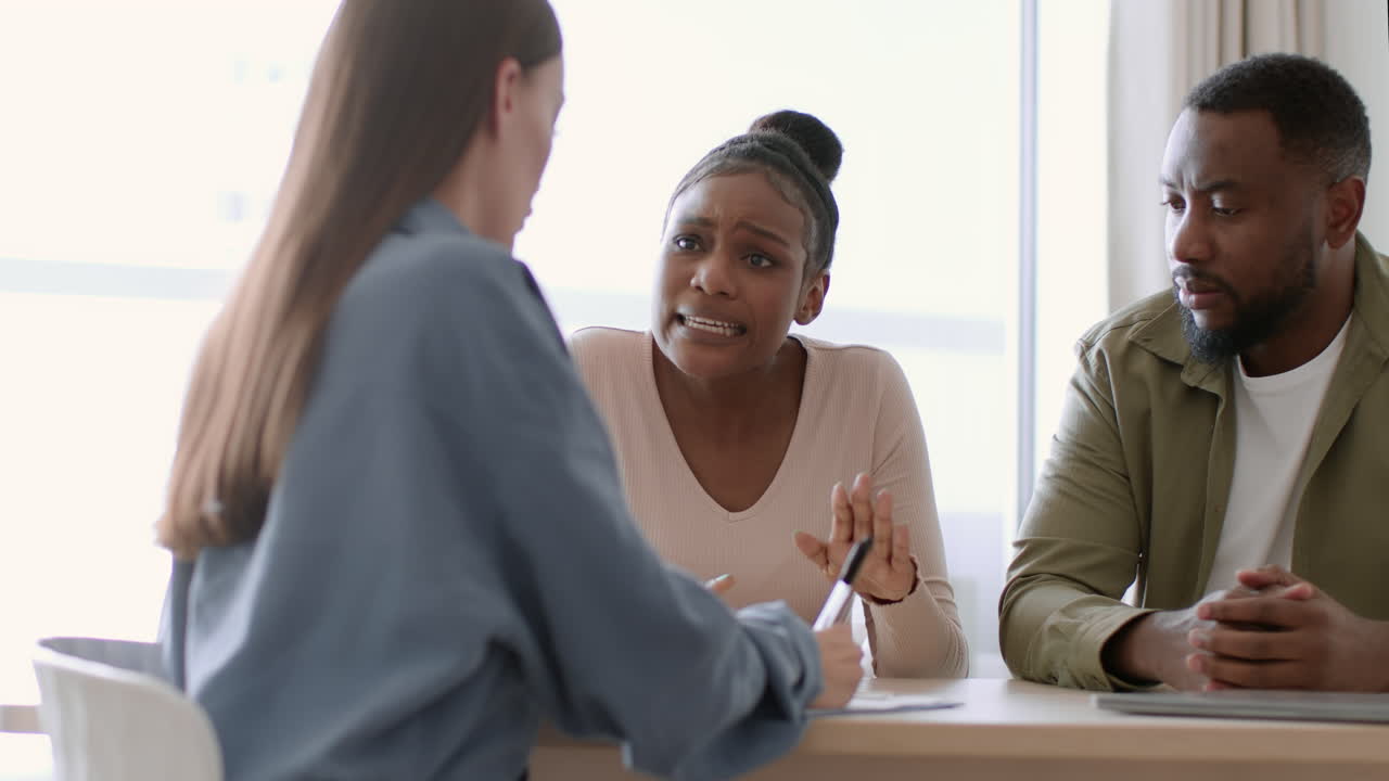 Couple in Counseling Session