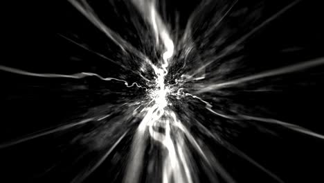 tecnología abstracta rayas de fibra explosión animación, renderización, fondo, bucle