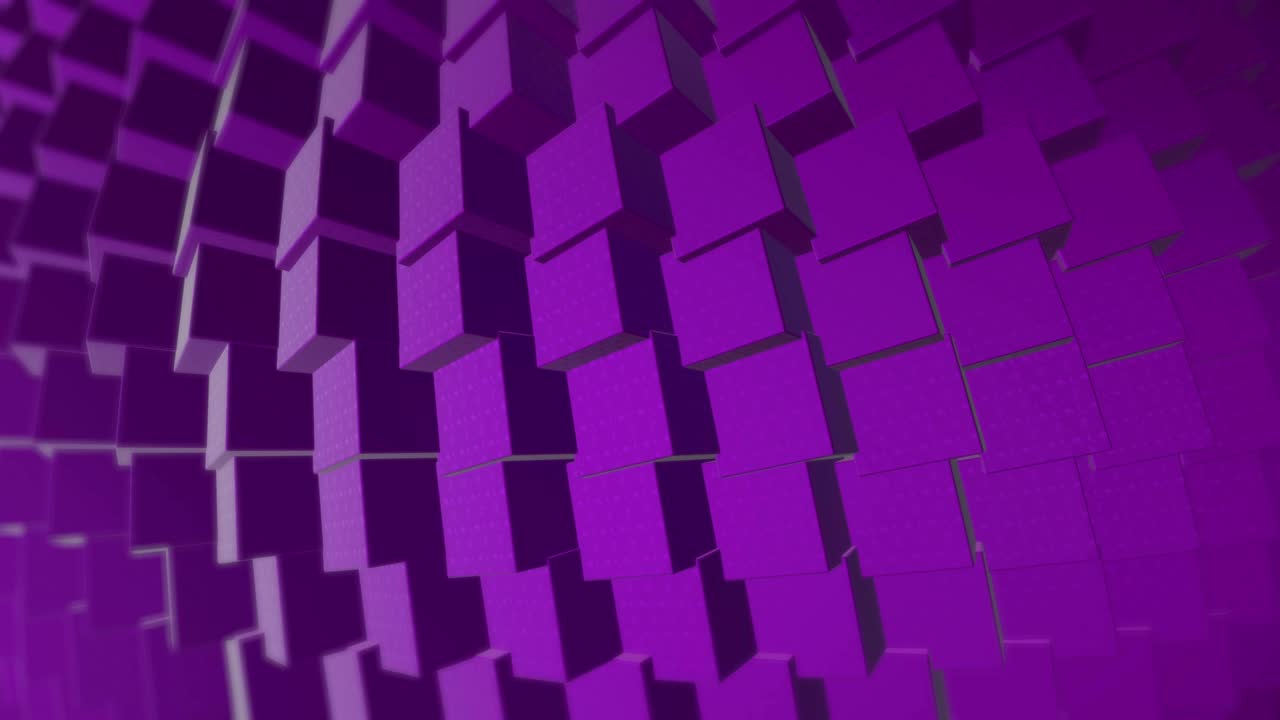 4k spinning abstract 3d shape background (loopable) - tecnología de video de stock, conceptos y temas, internet