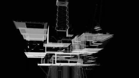 loop rotate oil and gas centralpprocessing platform