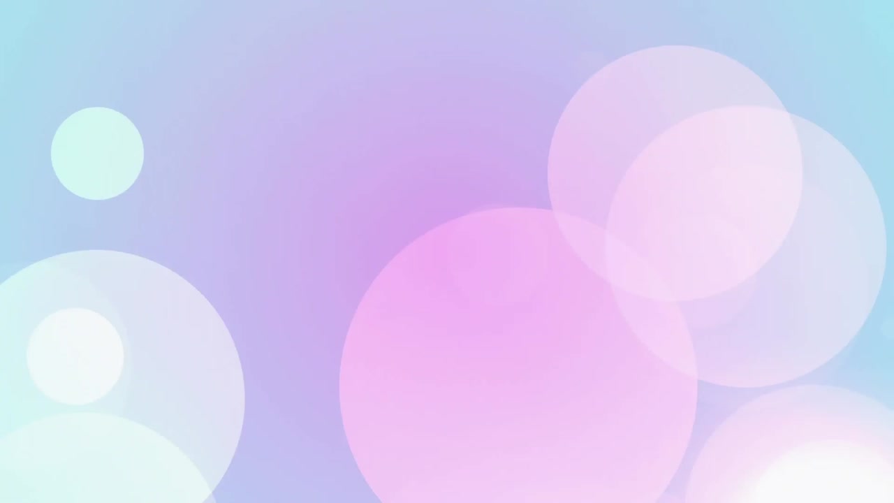 Animación de puntos multicolores luminosos parpadeando sobre una estela de luz de arcoíris en el fondo