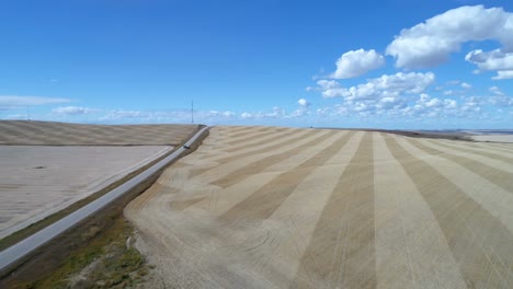 Aerial-view-of-field-4k