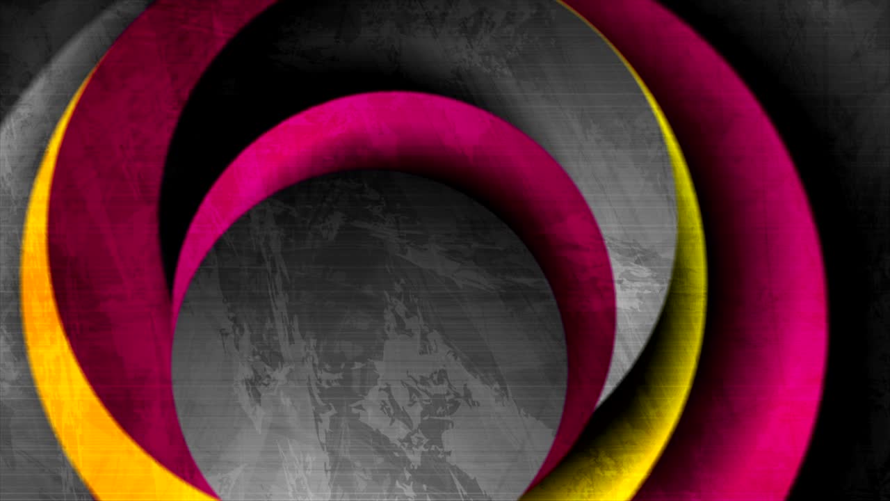 Purple, orange and dark grey grunge abstract motion background