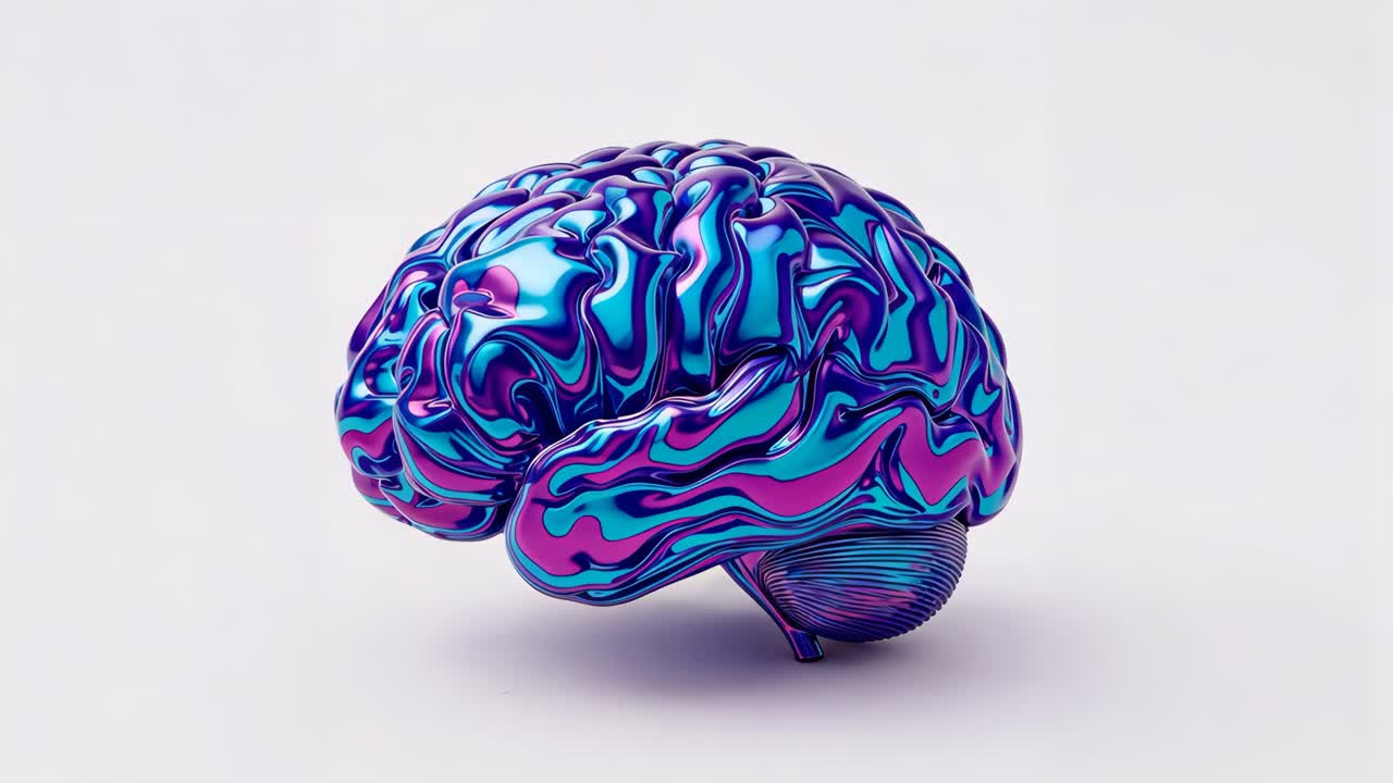 Psychedelic Brain Anatomy