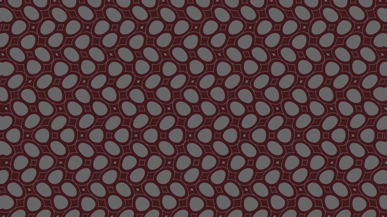 Colored pattern on a minimal black background.