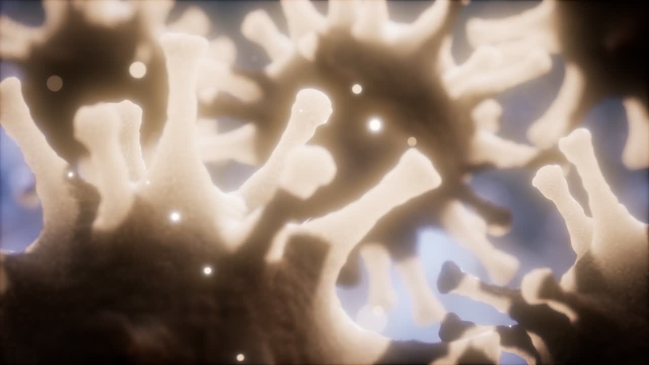 concepto de virus respiratorio coronavirus ncov