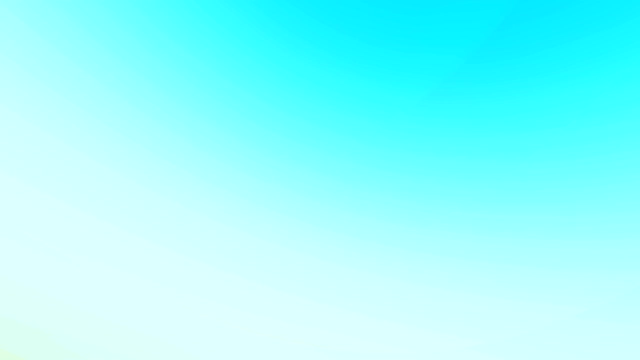 Abstract green and blue animated background