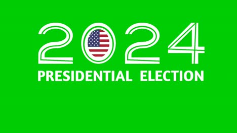 american presidential election 2024 animation motion graphics