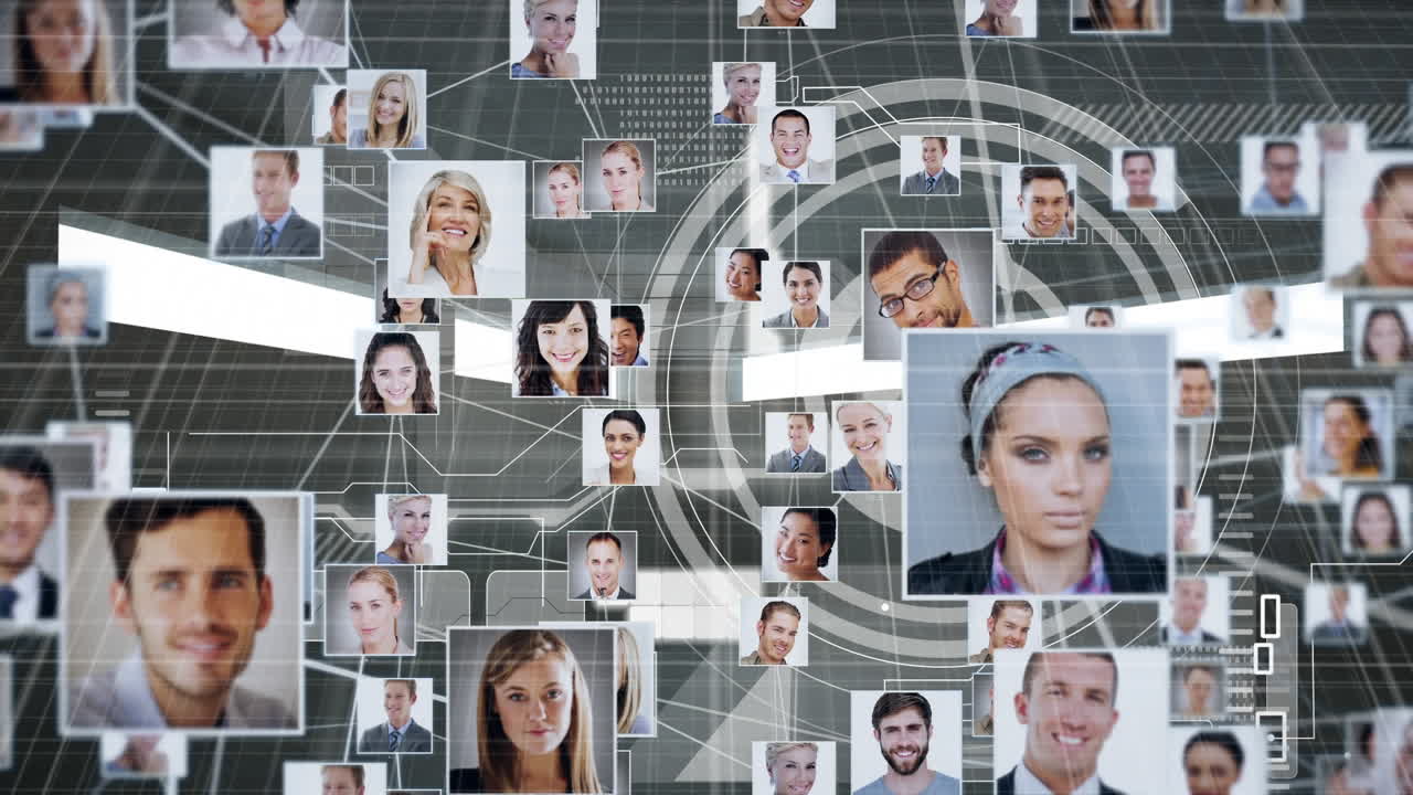 animación de fotos de personas