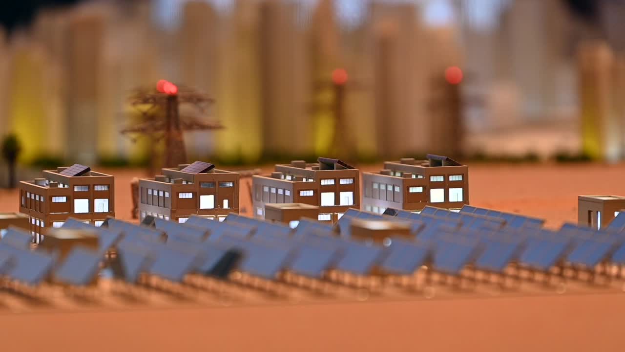 미래의 태양광 공원 설계 프로젝트, 태양광 발전소 모델