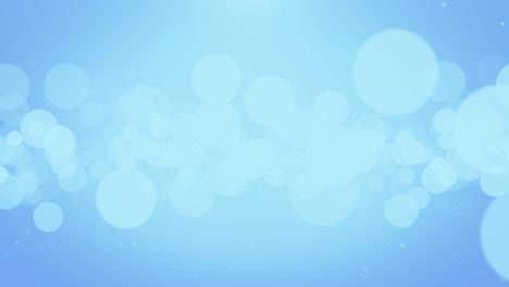 abstract blue circular bokeh background