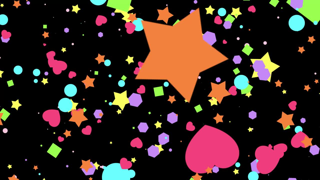 입자 팝 추상 효과 배경