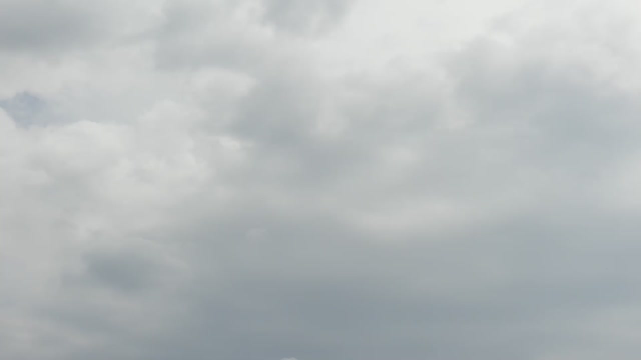 구름 시간 경과, 폭풍, 폭풍우, 봄 시즌