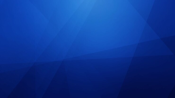 Loopable blue abstract background with rotating overlapping translucent triangles, modern professional design for business, news, presentations and corporate digital content