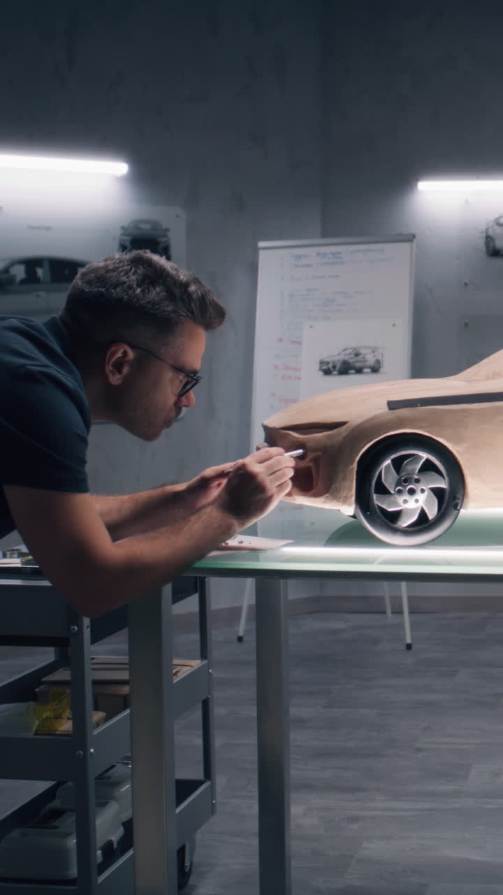 Car Design Process: Clay Modeling