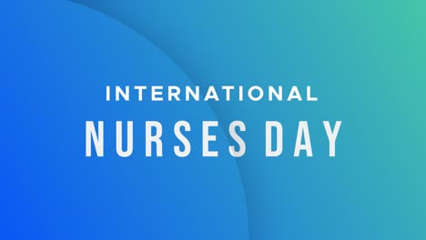 International-nurses-day-text-vector-animation