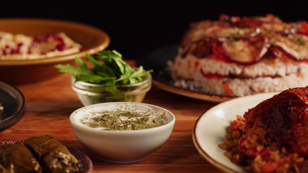 Delicious Middle Eastern Feast