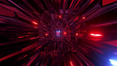 animación de túnel abstracto
