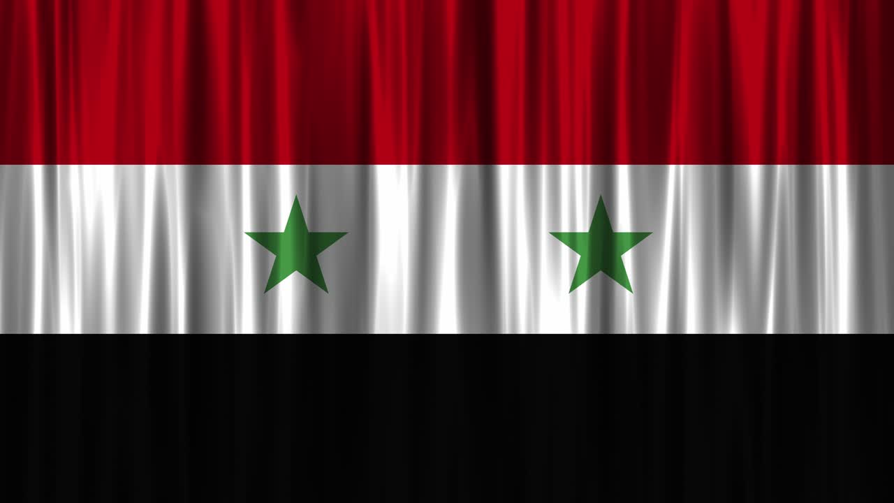 Syrian National Flag (Loopable)