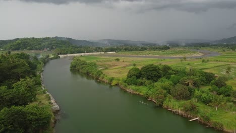 beautiful green river in the philippines