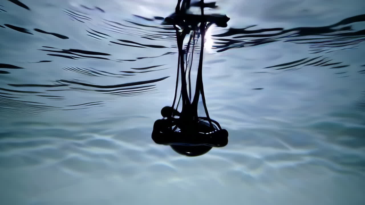 Ink Drop Underwater