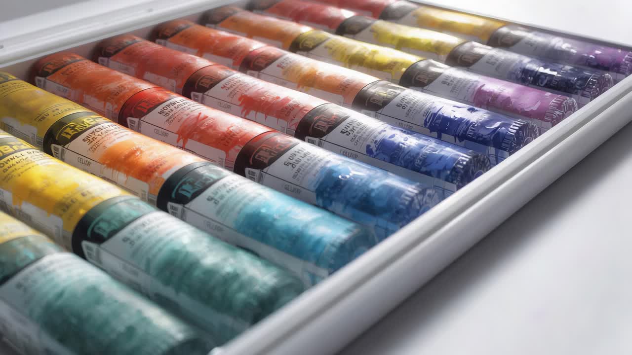 las pinturas de acuarela