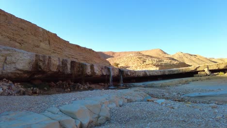 a river in the middle of the sahara desert algeria biskra