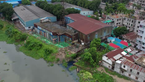 Industrial-Black-Wastewater-discharge-into-river