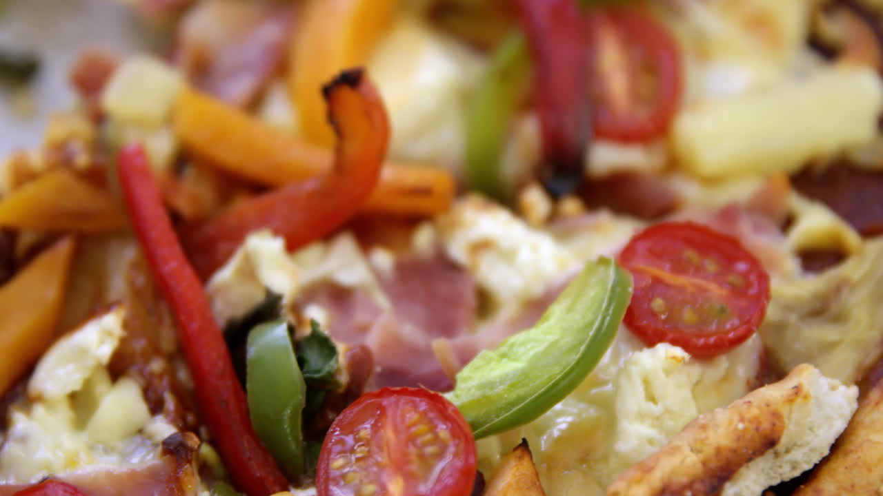 el video de una pizza.