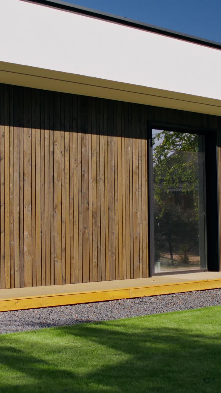 Modern Wooden House Exterior