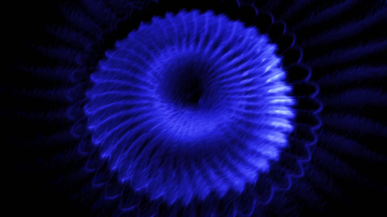 patrón espiral azul abstracto