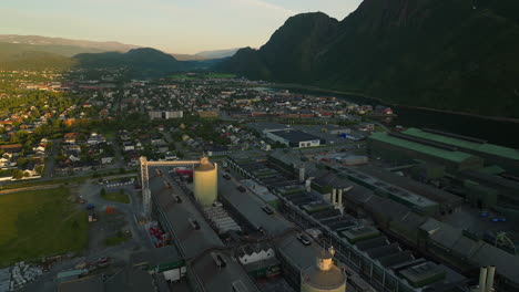 parque industrial en noruega