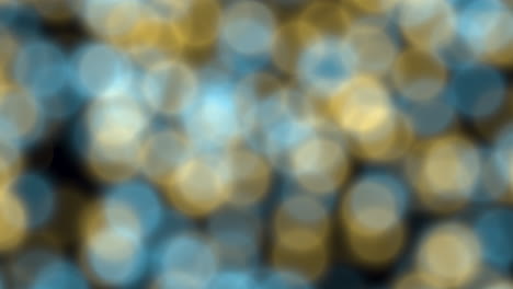 soft and dreamy blue and yellow blurred pattern