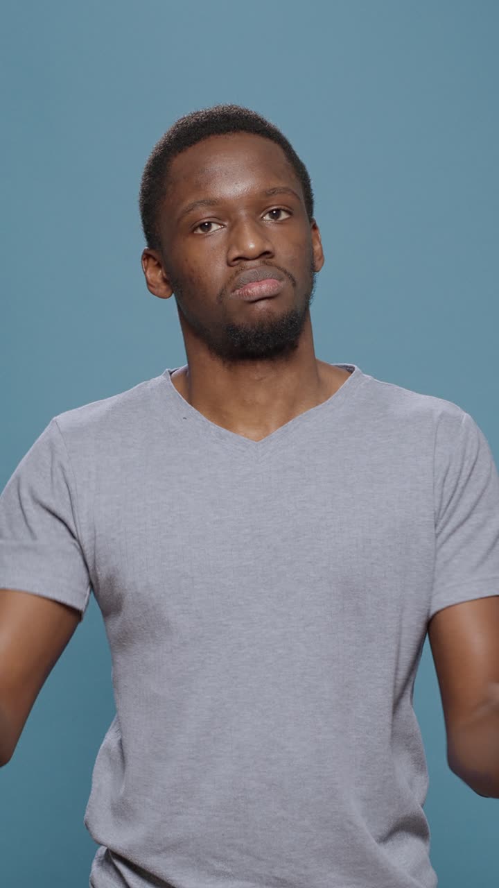 Man asking for a time out