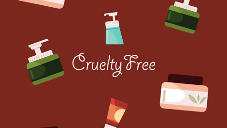 cruelty free lettering animation