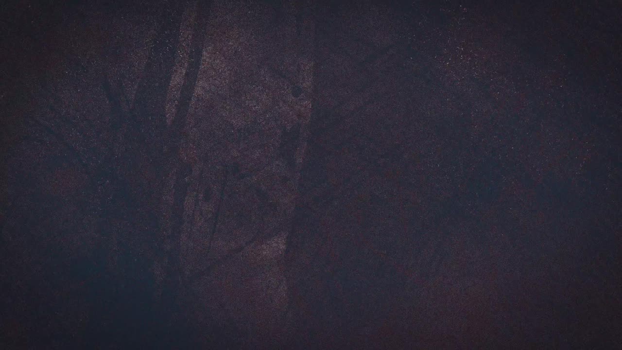 Animation of grey marks moving on seamless loop on brown background