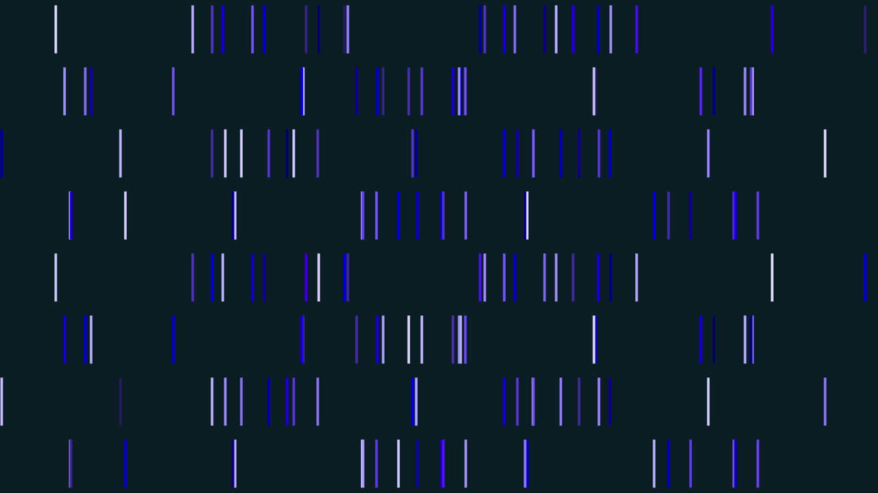 Zigzagging purple and white bars form striking vertical pattern