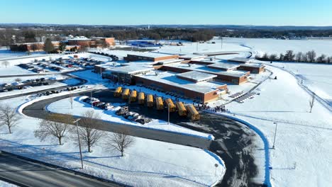 elementary school early dismissal on snow day