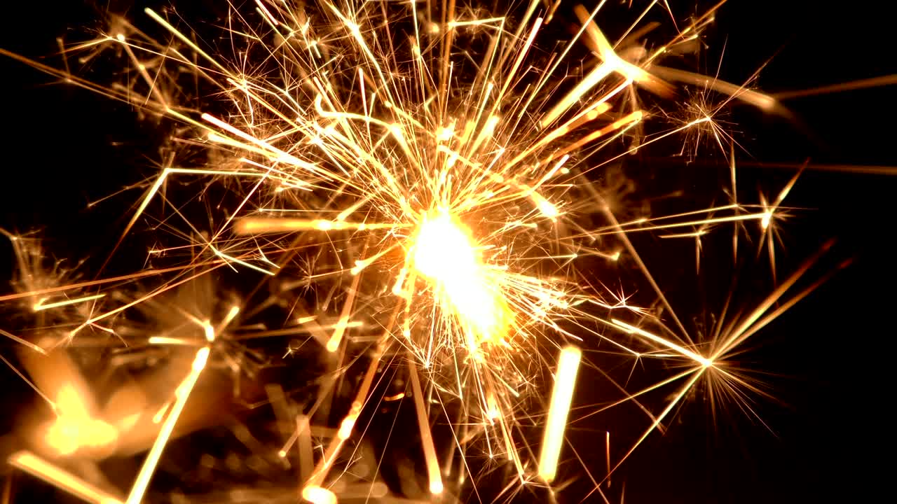 el fondo de las chispas