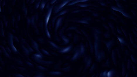 Flowing-deep-mystical-blue-cloud-on-black-outer-space