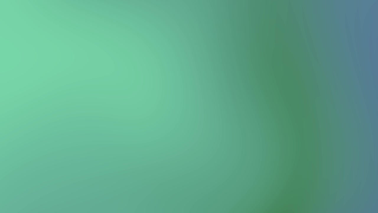 Fundo Gradiente Abstrato Suave com Cores Verdes e Azuis em Transição