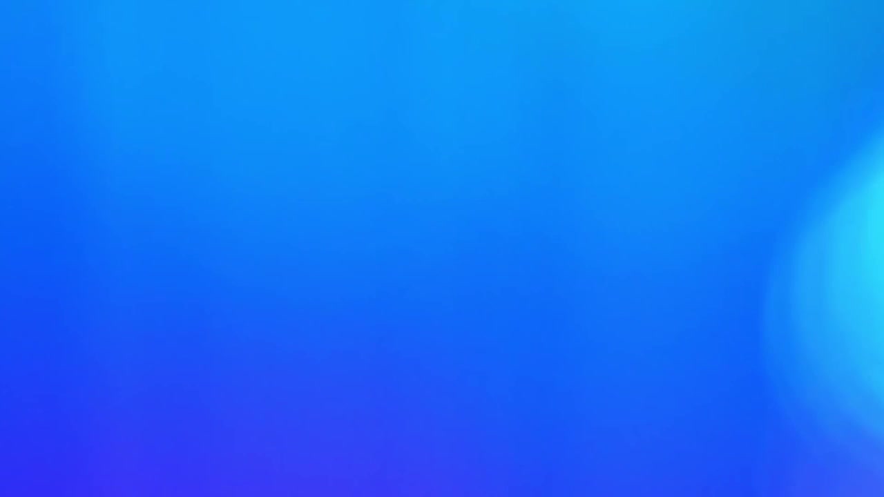 Transizione fluida di colori vivaci con effetti bokeh di fuga di luce