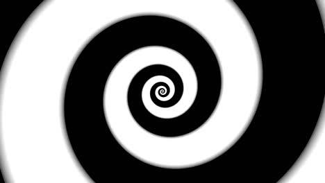 animated spiral loop, rotation that makes hypnotizing effect