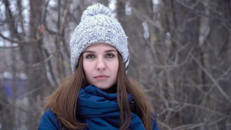 woman in winter outfit