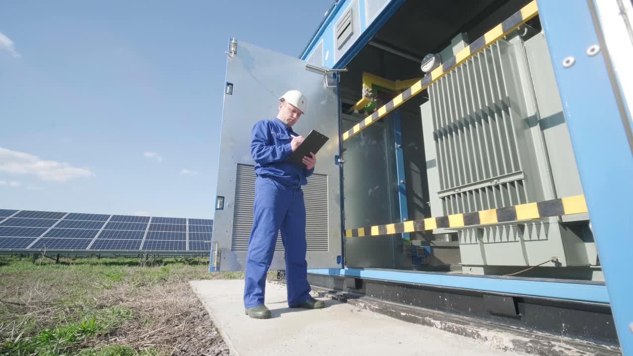 Execution of electrical measuring works on the power transformer