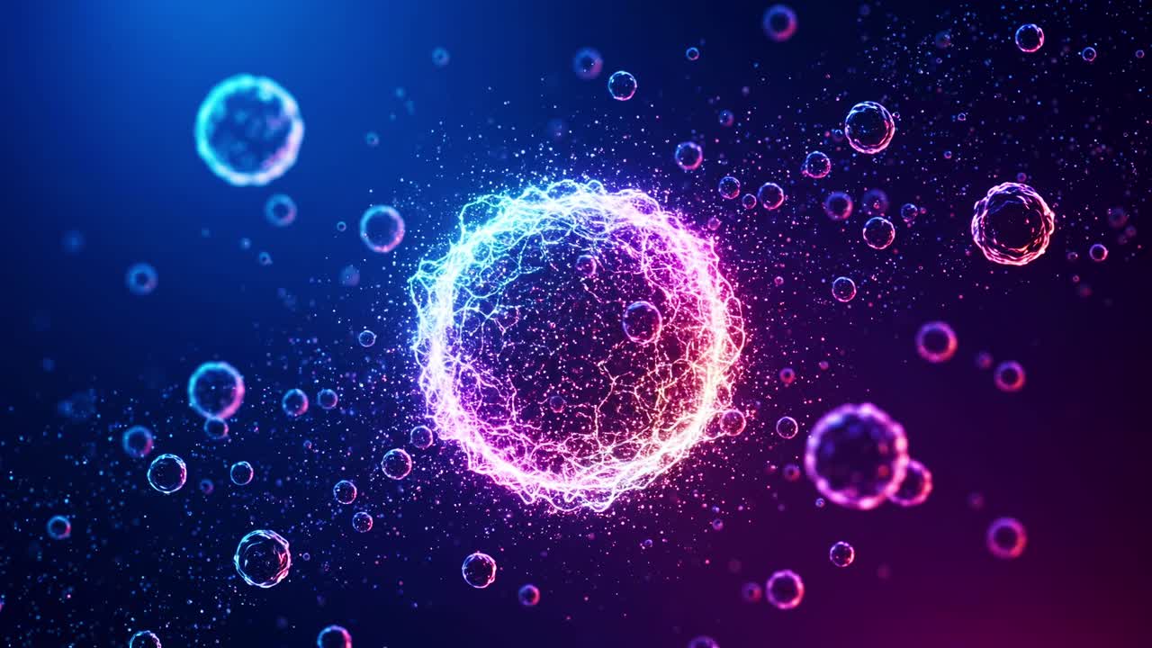 Delving into the fascinating world of molecular interactions, where vibrant colors bring to life the stunning beauty within a digital landscape