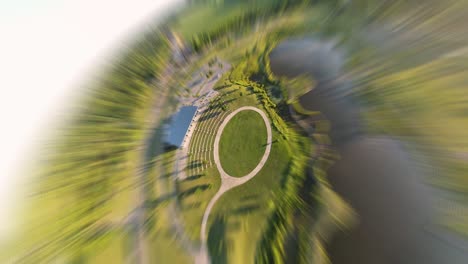 outdoor amphitheater at clarksville marina - liberty park