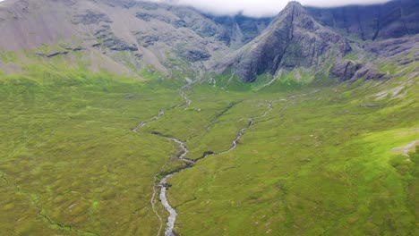 The-Fairy-Pools-on-Isle-of-Skye,-Scottish-Highlands,-Scotland,-United-Kingdom