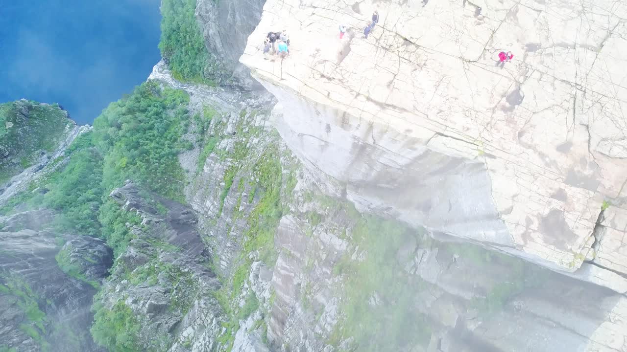 노르웨이 공중 드론 샷 23.mp4의 preikestolen